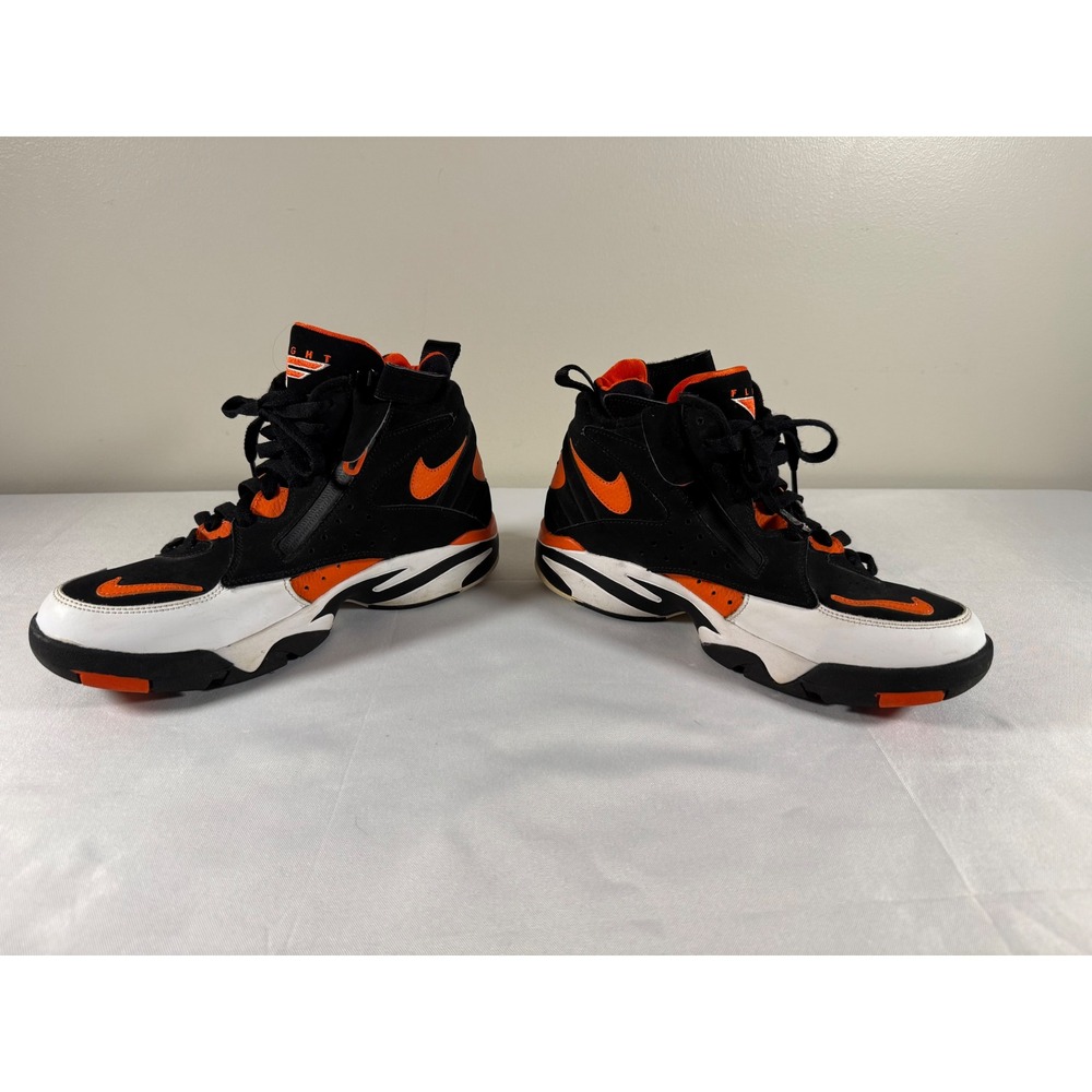 Nike Air Maestro II LTD Rush Orange Black White AH8511-101 Mens 8 High Top